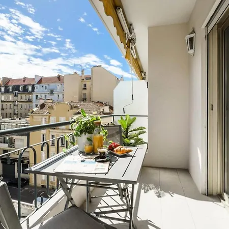 公寓 Centre De Cannes, 2p Moderne Avec Terrasse - Centre De Cannes, 2p Moderne Avec Terrasse Mae-2133 戛纳